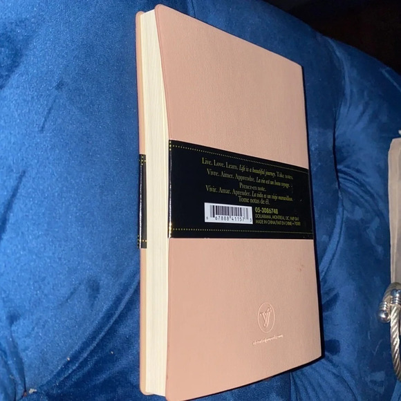 Victoria’s Nude pink soft faux leather Purse journal - Picture 8 of 10